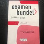 examenbundel VWO Wiskunde a  (2015-2016), Gelezen, Ophalen of Verzenden, VWO