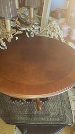 Noten Houten barok salonTafel met Gesneden Details, Ophalen