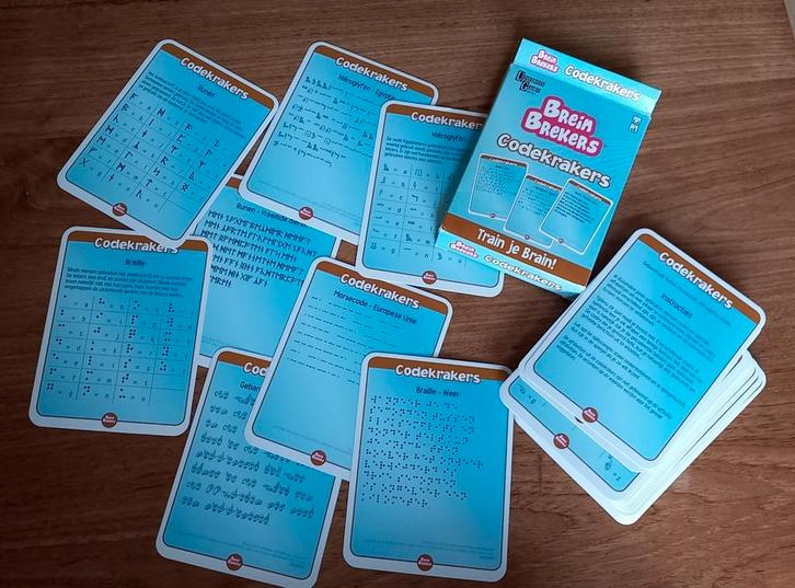 Brein Brekers Codekrakers - Leuk spel!, Hobby en Vrije tijd, Gezelschapsspellen | Bordspellen, Zo goed als nieuw, Een of twee spelers