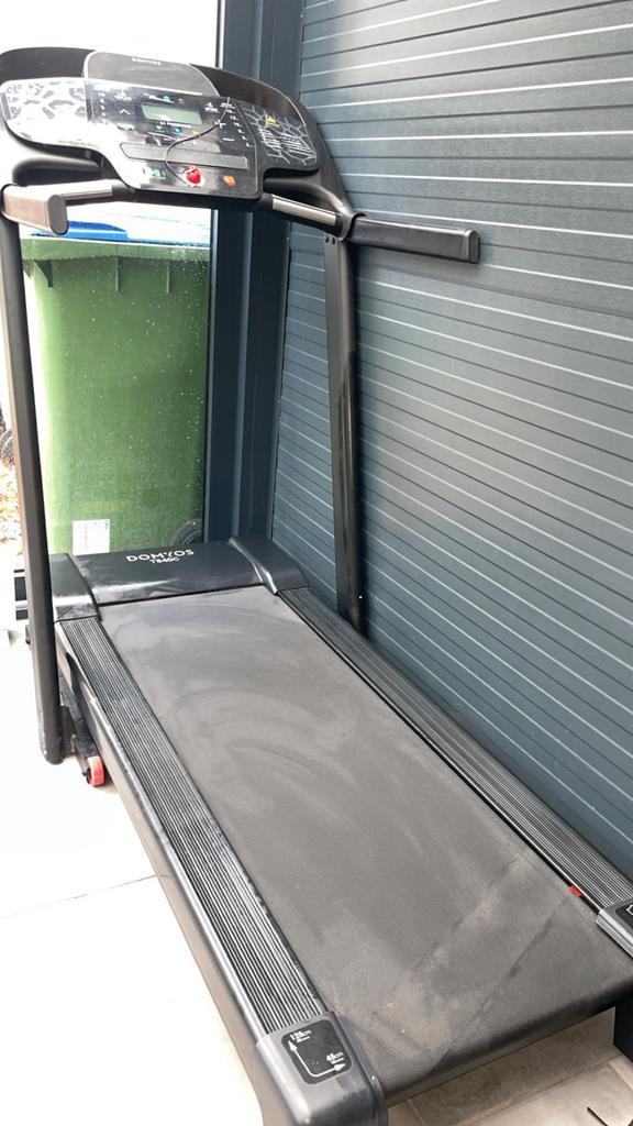 Domos Loopband - Perfect voor thuis!, Sport en Fitness, Fitnessapparatuur, Gebruikt, Loopband, Benen, Metaal, Ophalen