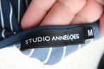 Jurk blauw/ wit streep Studio Anneloes mt M Vaste prijs OPR, Maat 38/40 (M), Studio Anneloes, Blauw, Ophalen of Verzenden