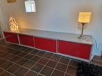 Lage schuifdeuren kast, Huis en Inrichting, Kasten | Dressoirs, Ophalen, Zo goed als nieuw, Glas