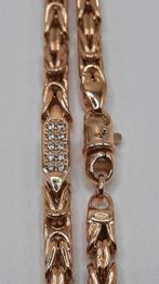 gouden Koningsketting 14kt, Sieraden, Tassen en Uiterlijk, Kettingen, Www.bredajuwelier.nl, Nieuw, Ophalen of Verzenden, Www.bredajuwelier.nl