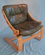Iconische Åke Fribytter "Krona" Loungestoel, Minder dan 50 cm, Minder dan 75 cm, Zo goed als nieuw, Hout
