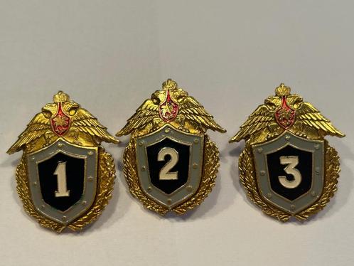 Insingnes Russische sport- of vaardigheidsemblemen, Verzamelen, Militaria | Algemeen, Landmacht, Embleem of Badge, Overige gebieden