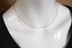 18 krt gouden ketting met slangenschakel, Gebruikt, ., Ophalen of Verzenden, .