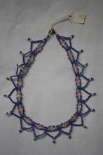 Halsketting 6534, Sieraden, Tassen en Uiterlijk, Blauw, Nieuw, Ophalen of Verzenden, Overige materialen