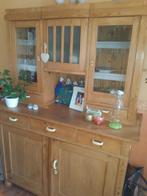 Antiek grenen buffetkast, Huis en Inrichting, Kasten | Buffetkasten, Ophalen, Zo goed als nieuw, 25 tot 50 cm, 150 tot 200 cm
