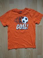 Leuk oranje shirt voor kind dat van voetbal houdt, mt 146, Jongen, Gebruikt, Soho, Shirt of Longsleeve