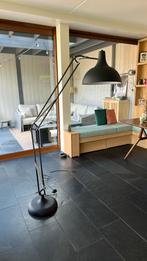 Knikarm industriële vloerlamp, Huis en Inrichting, Ophalen, Zo goed als nieuw, 150 tot 200 cm