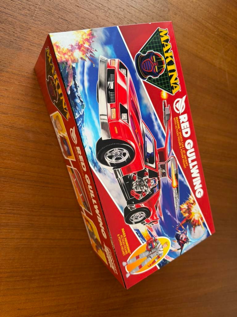 M.A.S.K Ramen Toy Makina Red Gullwing, MKN01 Original, MISB, Verzamelen, Speelgoed, Ophalen of Verzenden, Nieuw
