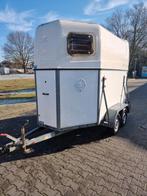 2 paards trailer Westeria, Dieren en Toebehoren, Paarden en Pony's | Trailers en Aanhangwagens, Ophalen, Gebruikt, Hout, 2-paards trailer