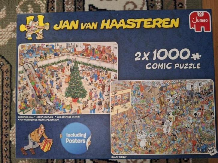jan van haasteren legpuzzels, Hobby en Vrije tijd, Denksport en Puzzels, Zo goed als nieuw, Legpuzzel, 500 t/m 1500 stukjes, Ophalen