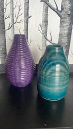 2 prachtige vazen, Ophalen, Overige kleuren, Minder dan 50 cm, Glas