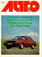 Autovisie test Honda Prelude Juli 1979, Boeken, Ophalen of Verzenden, Gelezen, Honda