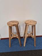 IKEA Skogsta kruk 2x, Huis en Inrichting, 2 krukken, Ophalen, Hout, 60 tot 90 cm