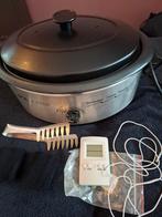 Hotstonepan incl. stenen, thermometer, Ophalen, Zo goed als nieuw, Hotstone