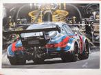 portret Porsche 911 RSR, Antiek en Kunst, Kunst | Litho's en Zeefdrukken, Ophalen of Verzenden