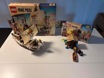 Lego One Piece 75636 & 75639 sets Going Merry schip compleet beschikbaar voor biedingen
