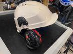 3M veiligheidshelm met oorbescherming Peltor optime 3, Ophalen of Verzenden, Met vizier, Gebruikt