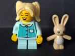 Lego minifig NIEUW BAM Pyjama Girl Bunny Meisje Konijn, Ophalen of Verzenden, Nieuw, Complete set, Lego