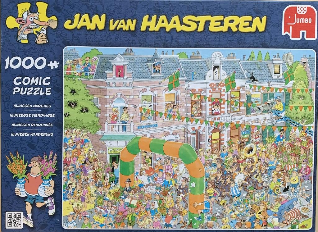 Jan van Haasteren puzzel, Hobby en Vrije tijd, Denksport en Puzzels, Ophalen, 500 t/m 1500 stukjes, Gebruikt, Legpuzzel