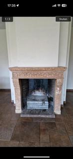 GRATIS OPHALEN natuurstenen schouw - restauratieproject, Ophalen, Gebruikt