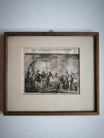 Kopergravure, Scheveningen, Antiek en Kunst, Ophalen of Verzenden