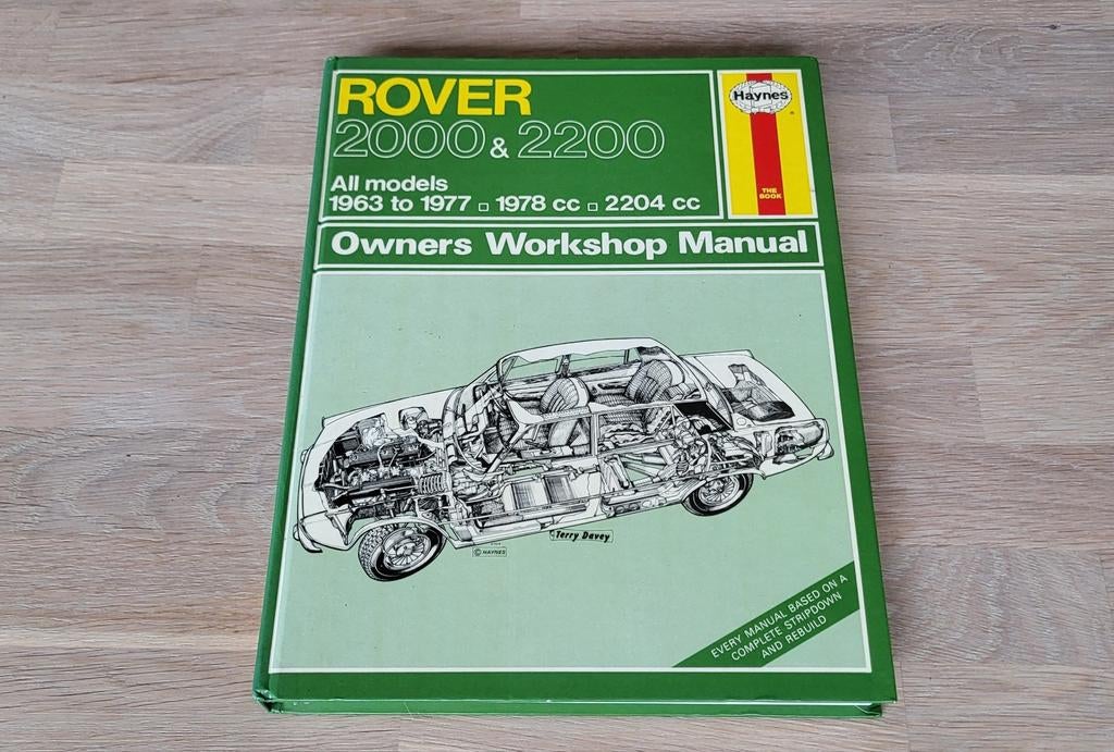 Rover 2000 & 2200 Haynes Werkplaatshandboek, Auto diversen, Handleidingen en Instructieboekjes, Ophalen of Verzenden