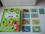 janod magneti boek dierenpuzzels, Ophalen of Verzenden, Zo goed als nieuw