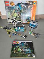 Lego Jurassic World 76949 Atrociraptor & T. rex Breakout, Ophalen of Verzenden, Zo goed als nieuw, Complete set, Lego