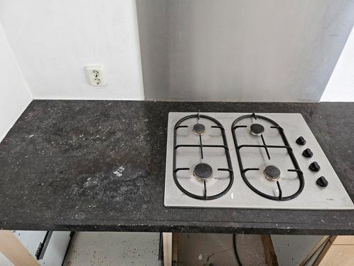 natuursteen aanrechtblad, Huis en Inrichting, Keuken | Keukenelementen, Gebruikt, Minder dan 100 cm, 50 tot 75 cm, Zwart, Ophalen