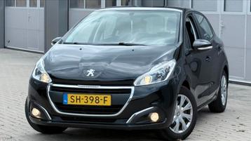 Peugeot 208 1.2 VTI 60KW/82PK 5-D 2018 Zwart beschikbaar voor biedingen