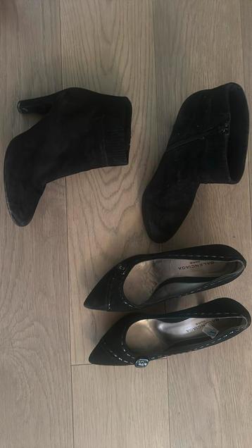 2 paar schoenen suede beschikbaar voor biedingen