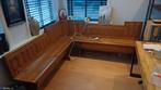 Hoekbank kerkbank MOET nu weg, Huis en Inrichting, Ophalen of Verzenden, Gebruikt