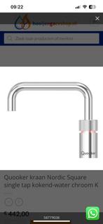 Quooker nordic square chroom, Doe-het-zelf en Verbouw, Sanitair, Ophalen of Verzenden, Zo goed als nieuw, Chroom, Kraan