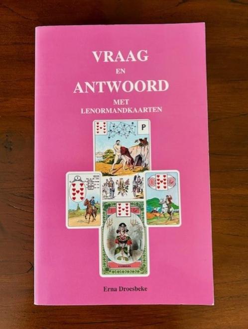 Vraag en antwoord met Lenormandkaarten  -  Erna Droesbeke, Boeken, Esoterie en Spiritualiteit, Ophalen of Verzenden