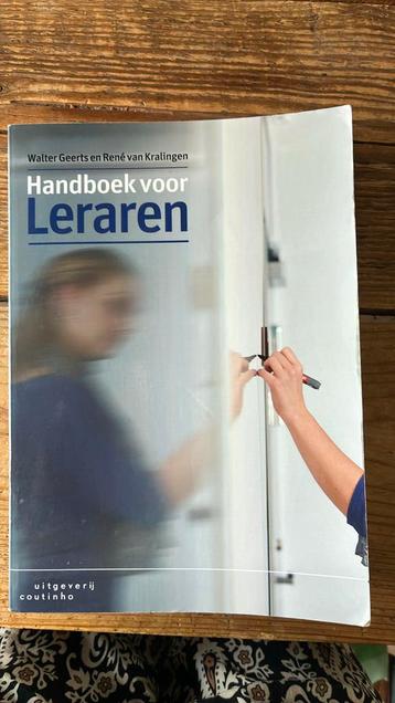 Walter Geerts - Handboek voor leraren beschikbaar voor biedingen