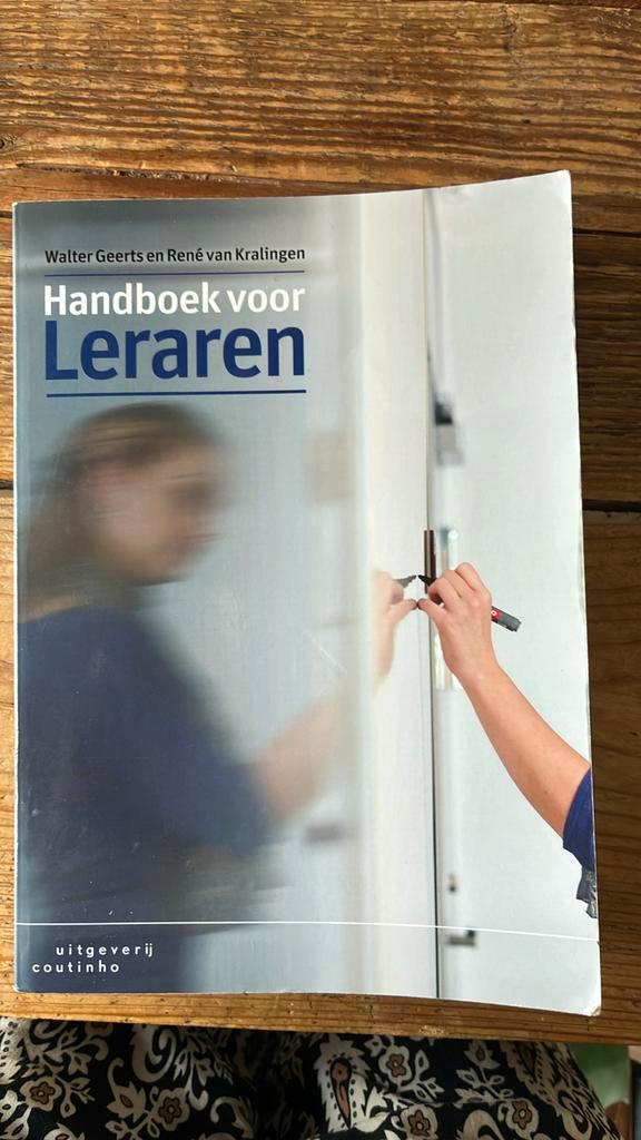 Walter Geerts - Handboek voor leraren, Boeken, Wetenschap, Zo goed als nieuw, Sociale wetenschap, Ophalen of Verzenden