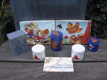 O.B.BOMMEL-TOONDER PUZZLES & VOORRAADBLIKKEN beschikbaar voor biedingen