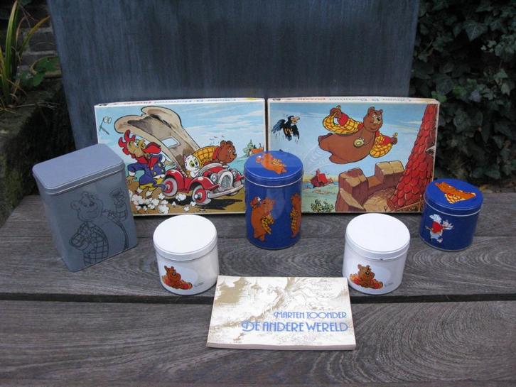 O.B.BOMMEL-TOONDER PUZZLES & VOORRAADBLIKKEN, Verzamelen, Blikken, Zo goed als nieuw, Overige, Ophalen of Verzenden