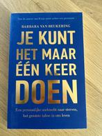 Je kunt het maar een keer doen, Boeken, Verzenden, Zo goed als nieuw, Barbara van Beukering