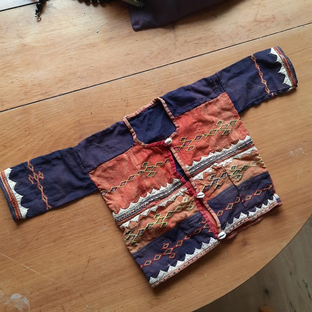 Antieke Tribal Blouse Zuidoost-Azië China Hmong of Kanchin, Antiek en Kunst, Antiek | Kleding en Accessoires, Verzenden