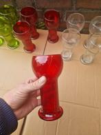 Vaasjes, Overige kleuren, Nieuw, Ophalen of Verzenden, Glas