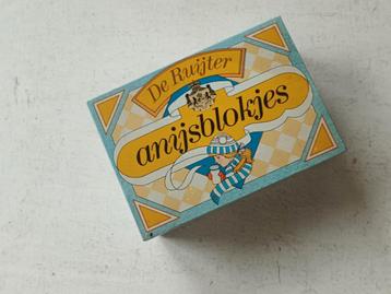 Vintage De Ruijter Anijsblokjes Blik beschikbaar voor biedingen