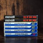 Sony Premium + Maxell XL-II Minidiscs (Sealed), Ophalen of Verzenden, Minidisc-recorder