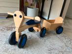 Loopfiets met aanhanger van Dijk Toys, Kinderen en Baby's, Speelgoed | Buiten | Voertuigen en Loopfietsen, Ophalen, Zo goed als nieuw