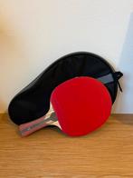 Decathlon tafeltennisbat TTR 130 met hoes, Ophalen of Verzenden, Gebruikt, Net, Batje(s) of Balletje(s)