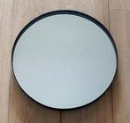 Ronde spiegel zwart metaal 40 cm House Vitamin industrieel, Minder dan 50 cm, Rond, Ophalen of Verzenden, Zo goed als nieuw