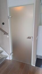 Glazen deur, Ophalen, Gebruikt, 80 tot 100 cm, Binnendeur